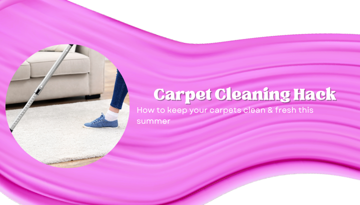 Scented Aromas carpet cleaning powder for fresh, fragrant carpets