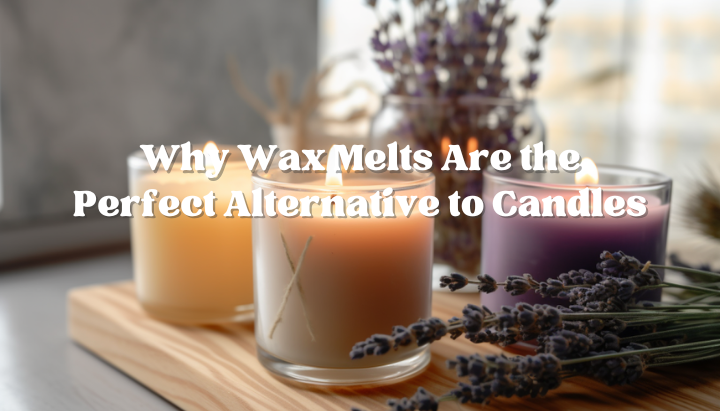 Scented Aromas wax melts displayed as a home fragrance alternative to candles