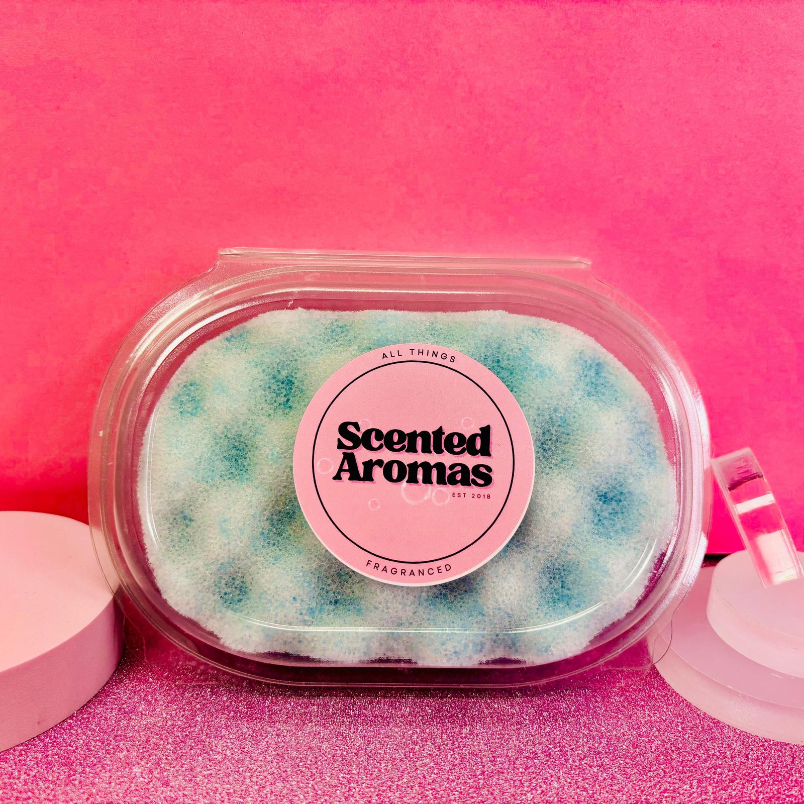 Blueberry Jam Exfoliating Soap Sponge - Sweet Fruity Indulgence