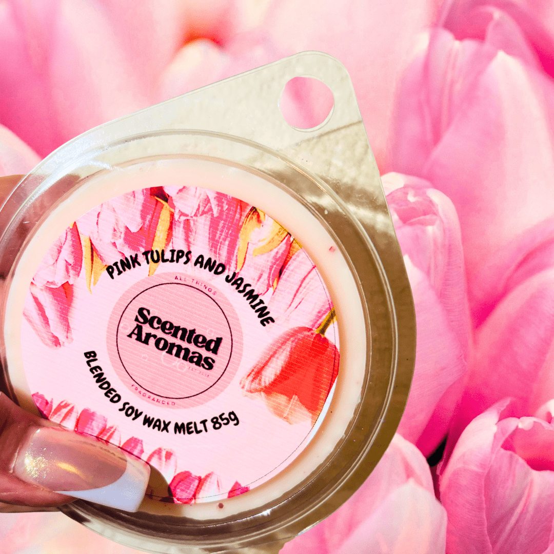 Pink Tulip and Jasmine Wax Melts 85g
