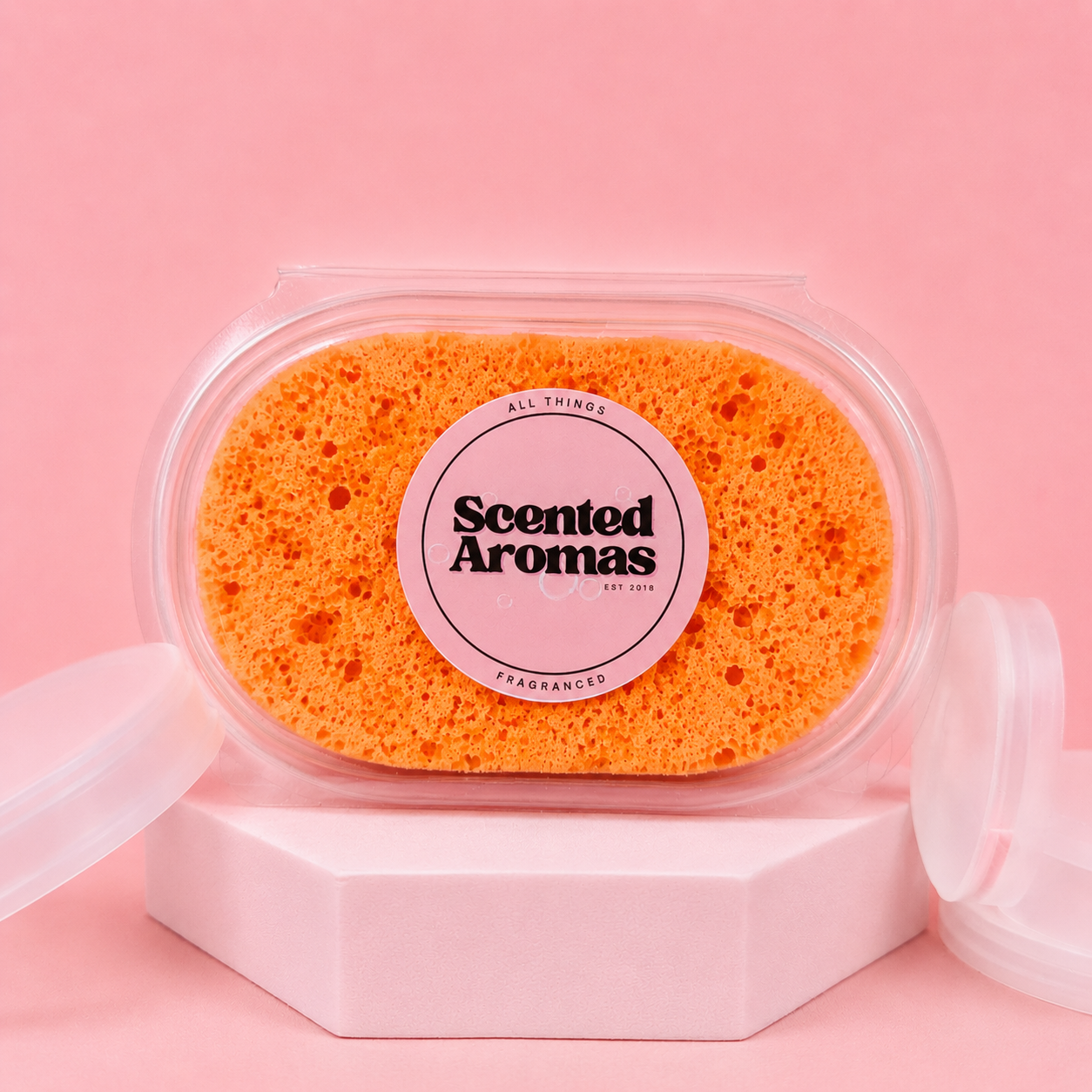 Brazilian Bum Cream Exfoliating Soap Sponge - Tropical Beach Luxury