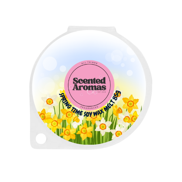 Spring Time Spring Blossom & Rain Soy Wax Melt 85g