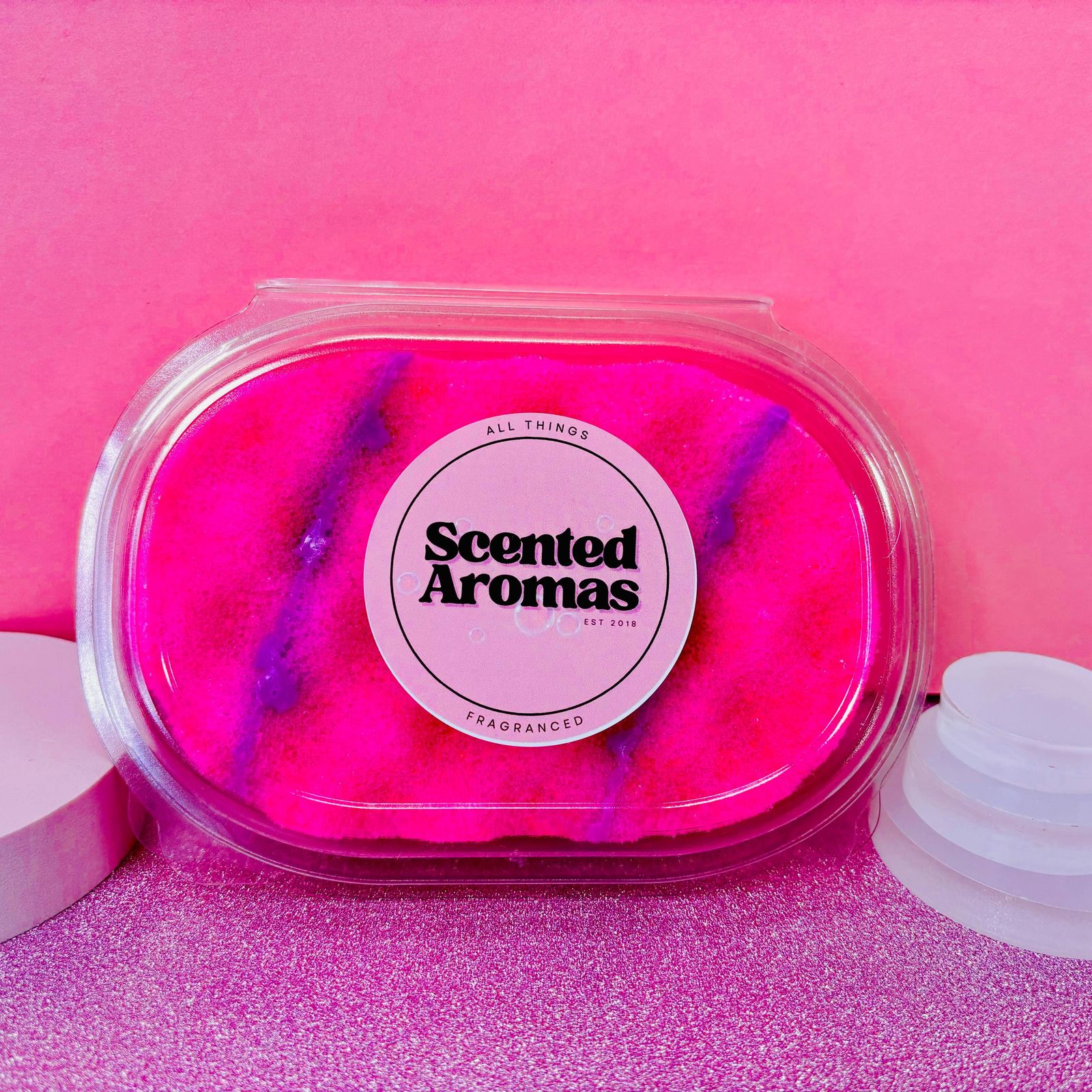 Rhubarb & Custard Exfoliating Soap Sponge