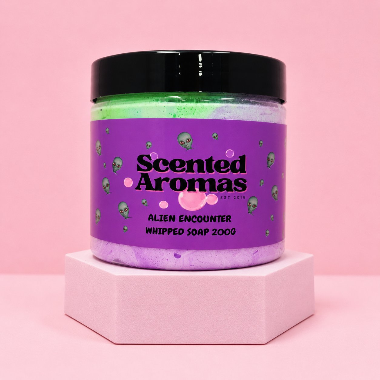 Alien Encounter Whipped Soap Shave Butter 200g - Designer Perfume Inspired