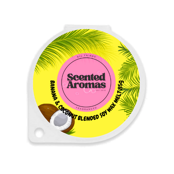 Banana & Coconut Wax Melts 85g