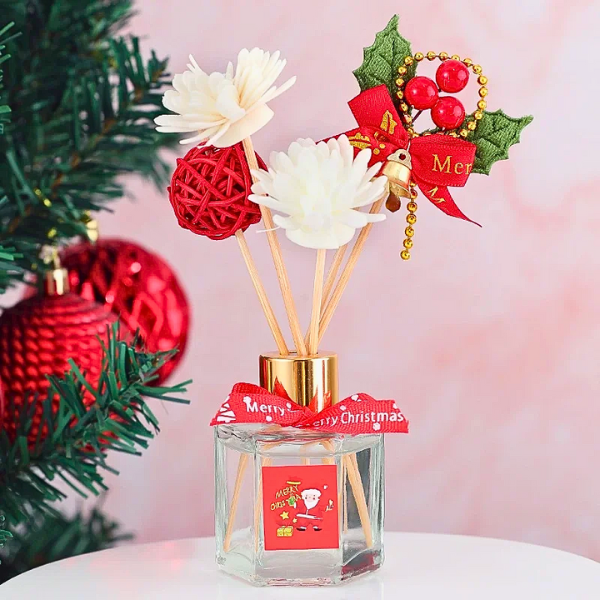 Christmas Reed Diffuser in Peach Scent