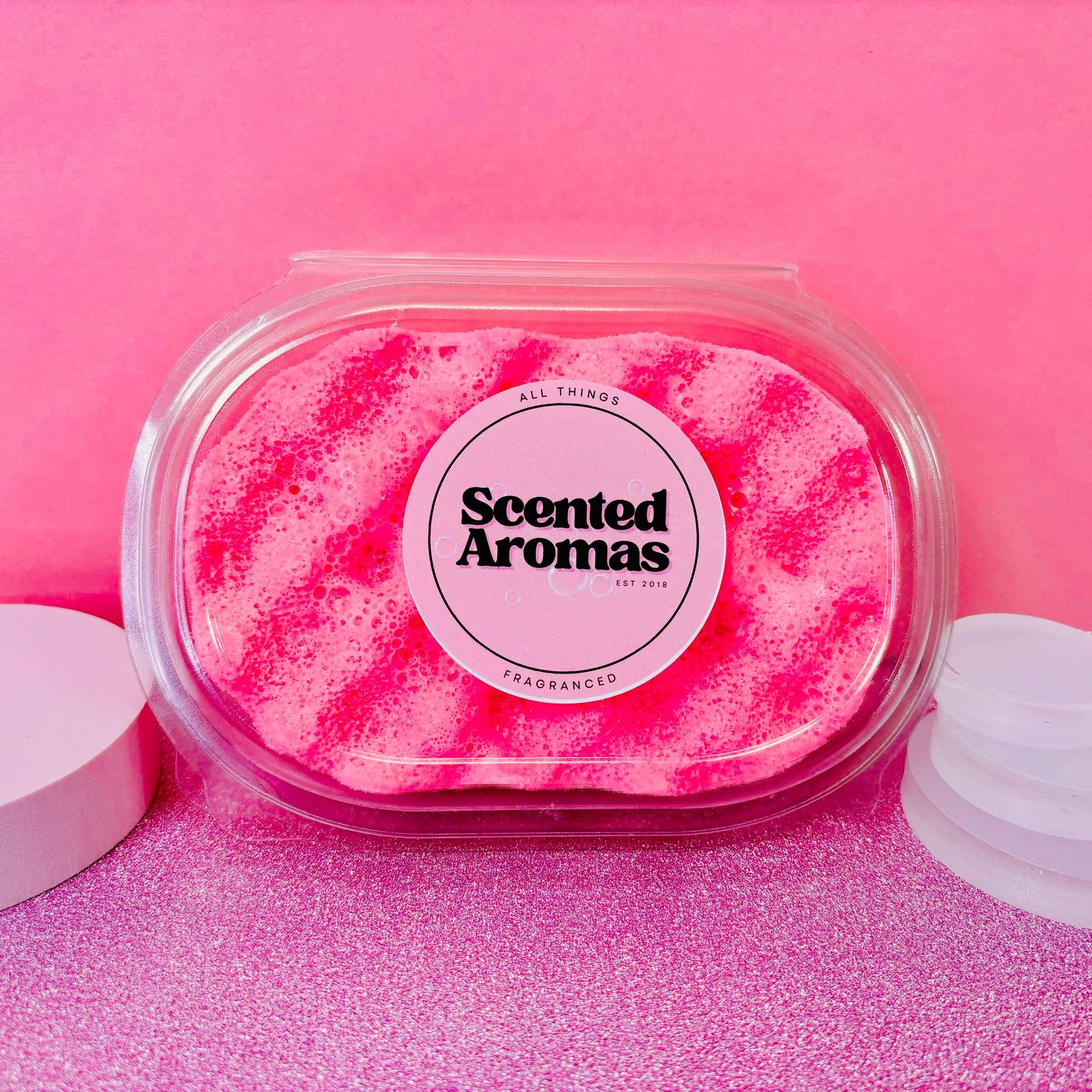 Sugarplum Exfoliating Soap Sponge - Scented Aromas