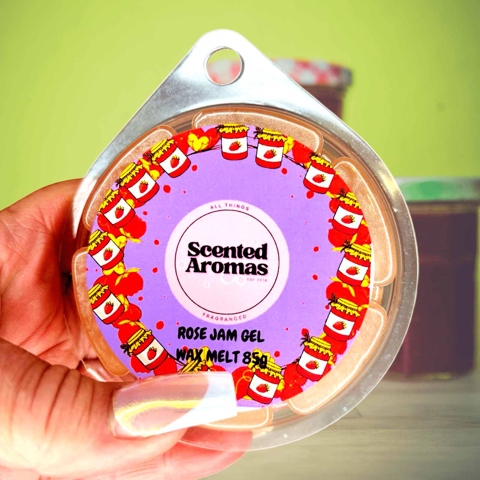 Rose Jam Gel Wax Melts 85g