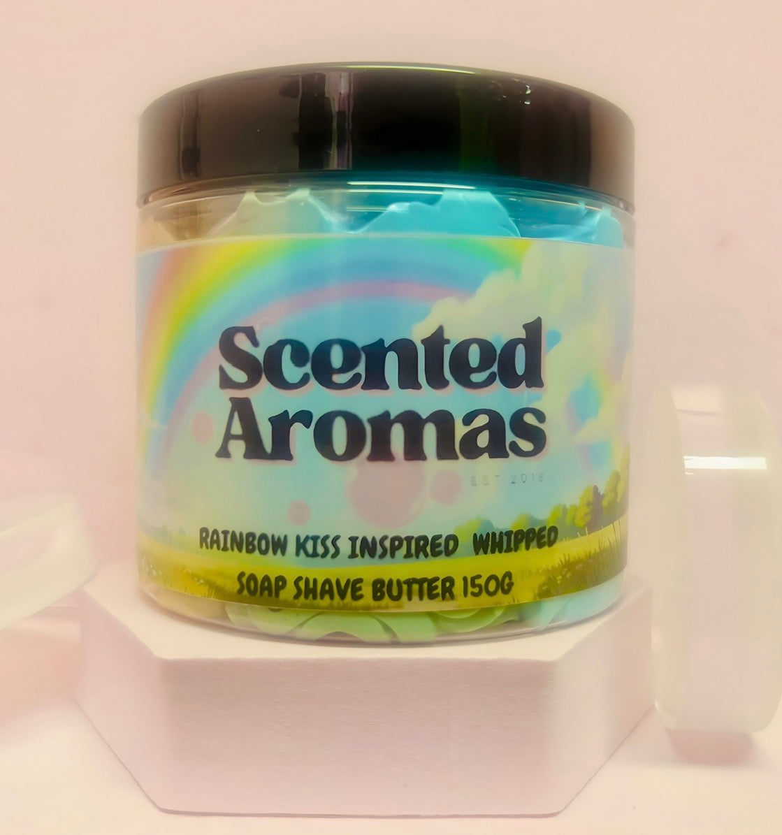 Rainbow Kiss Whipped Soap 200g