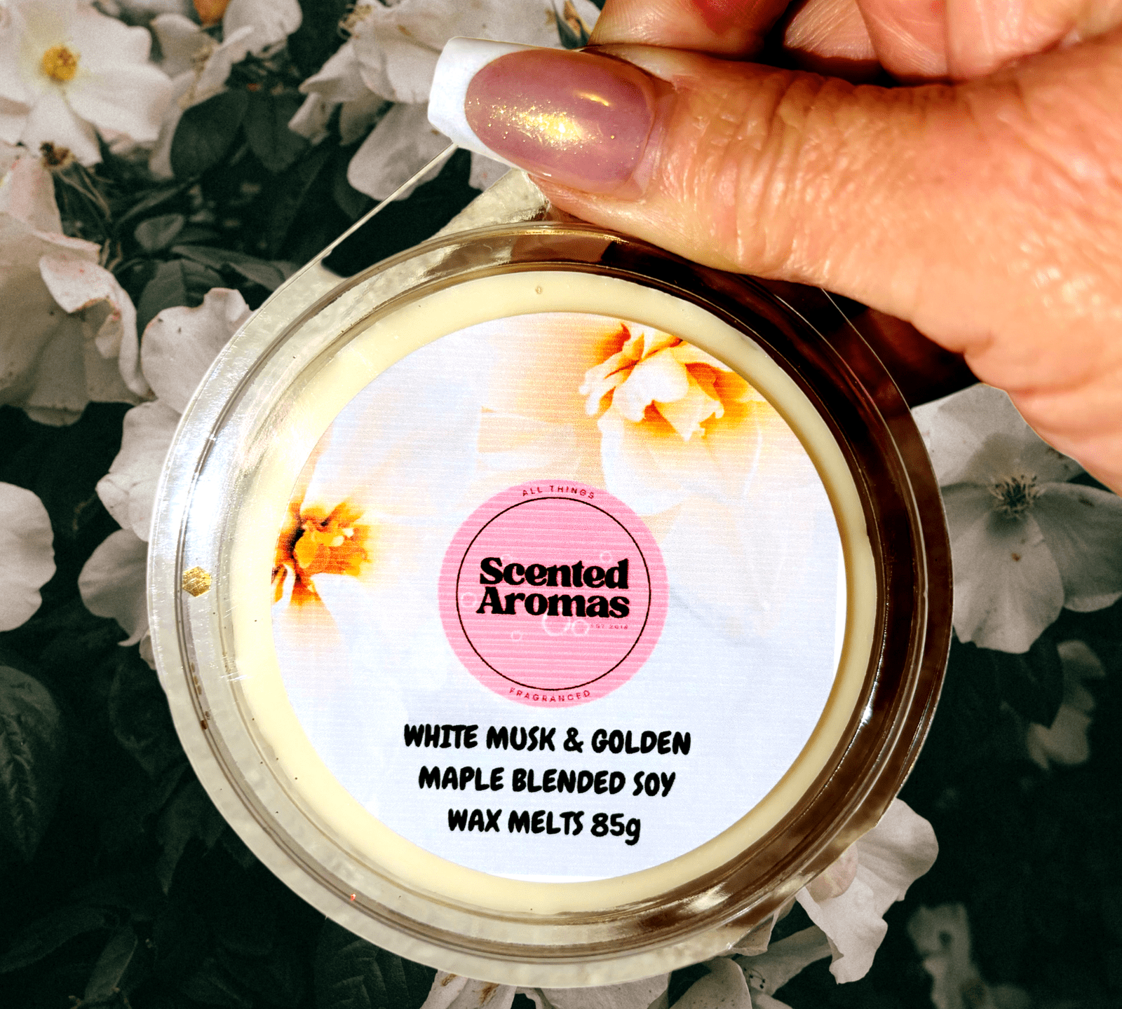 Hinch's White Musk and Golden Maple Wax Melts 85g