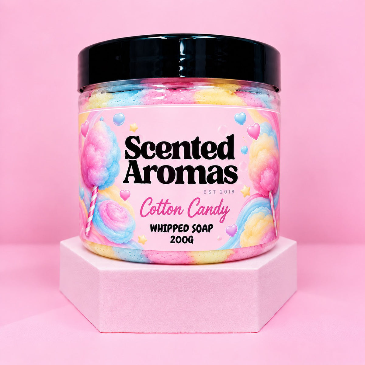 Cotton Candy Whipped Soap