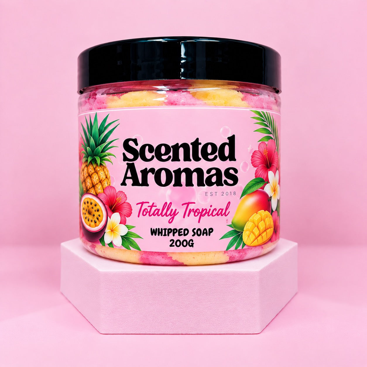 Totally Tropical Whipped Soap