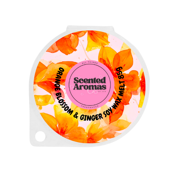 Orange Blossom & Ginger Soy Wax Melt 85g