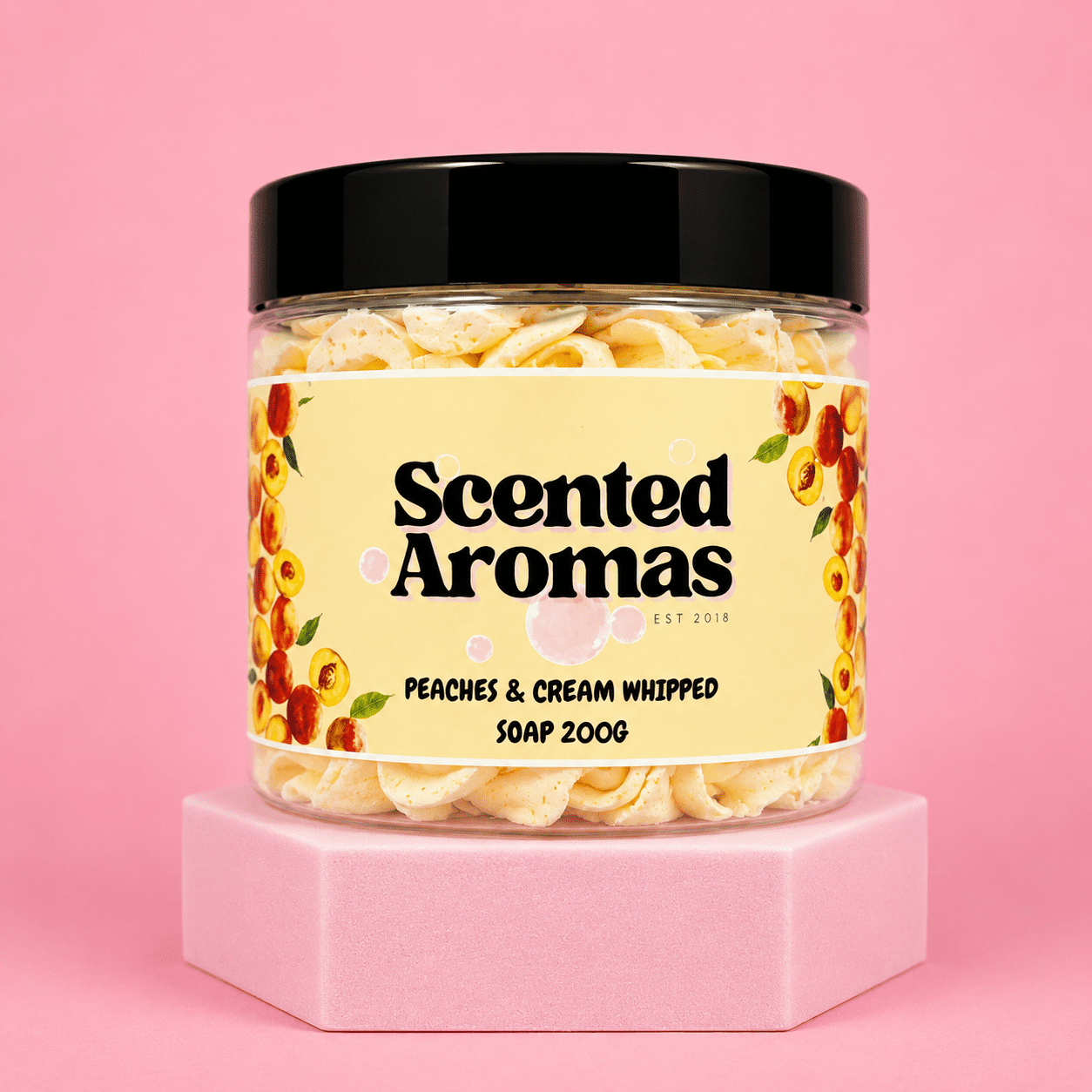 Peaches & Cream Whipped Soap Shave Butter