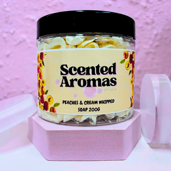 Peaches & Cream Whipped Soap Shave Butter