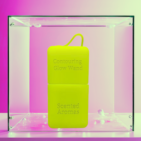 2 in 1 Ice Therapy Gua Sha Contouring Glow Wand - Neon Lemon & Lime - Scented Aromas