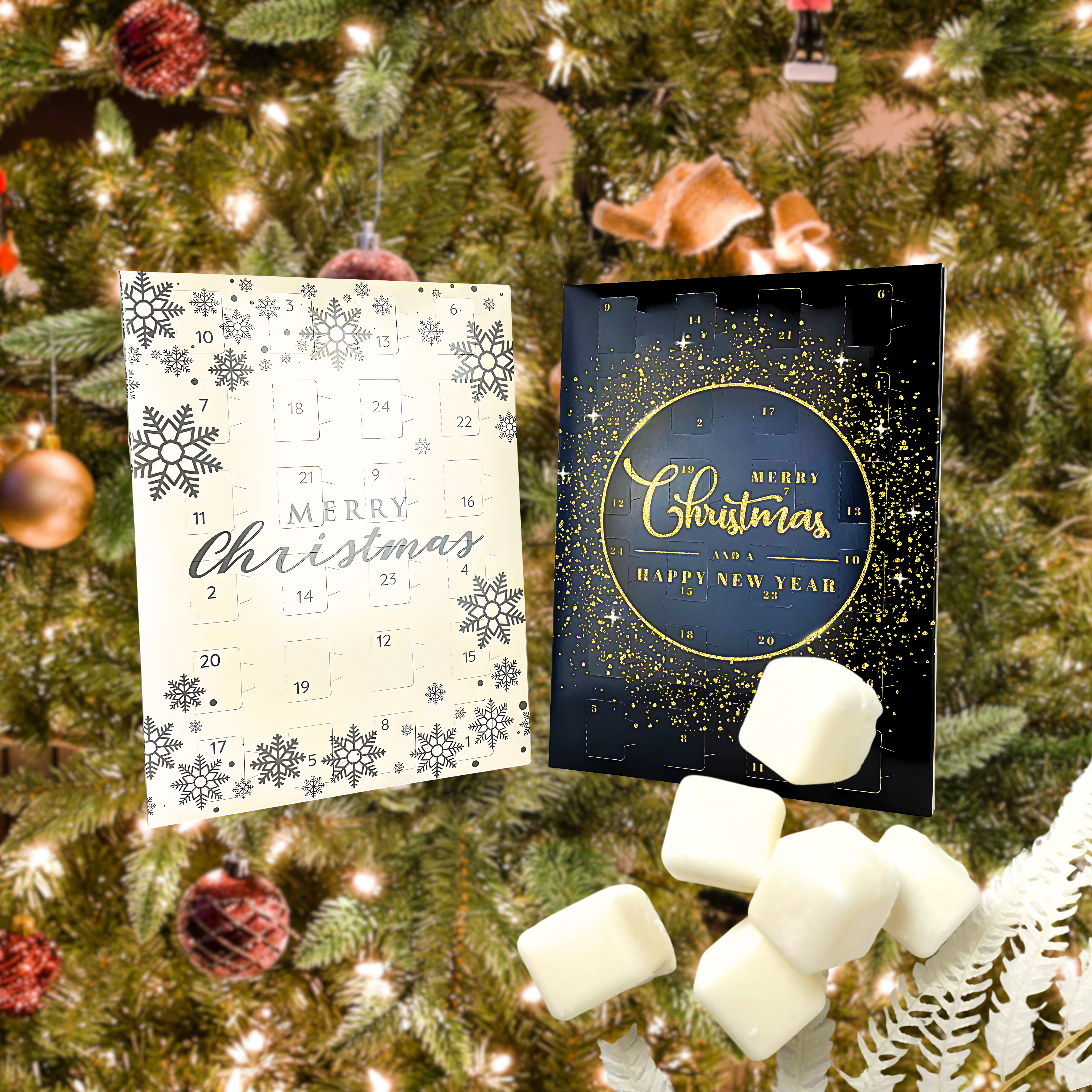Wax Melt Christmas Advent Calendar – 24 Days of Winter Fragrances