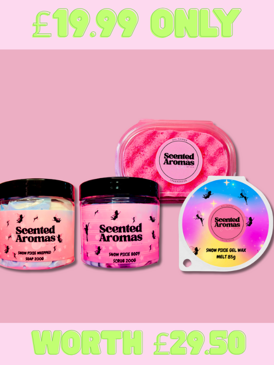 Scented Aromas Snow Pixie Fragrance Bundle RRP £29.50 - Complete Winter Collection