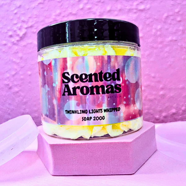 Twinkling Lights Whipped Soap