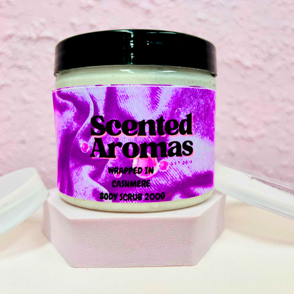 Wrapped in Cashmere Sugar Body Scrub 200g - Luxurious Sweet Musk