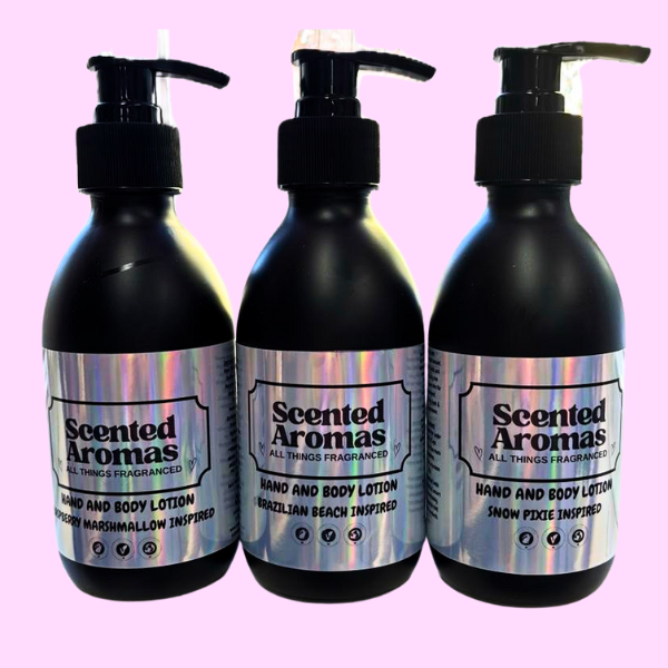 Scented Aromas Premium Luxury Skincare 2 Pack - 3 in 1 Wash & Hand & Body Lotion Cosmetic Multibuy