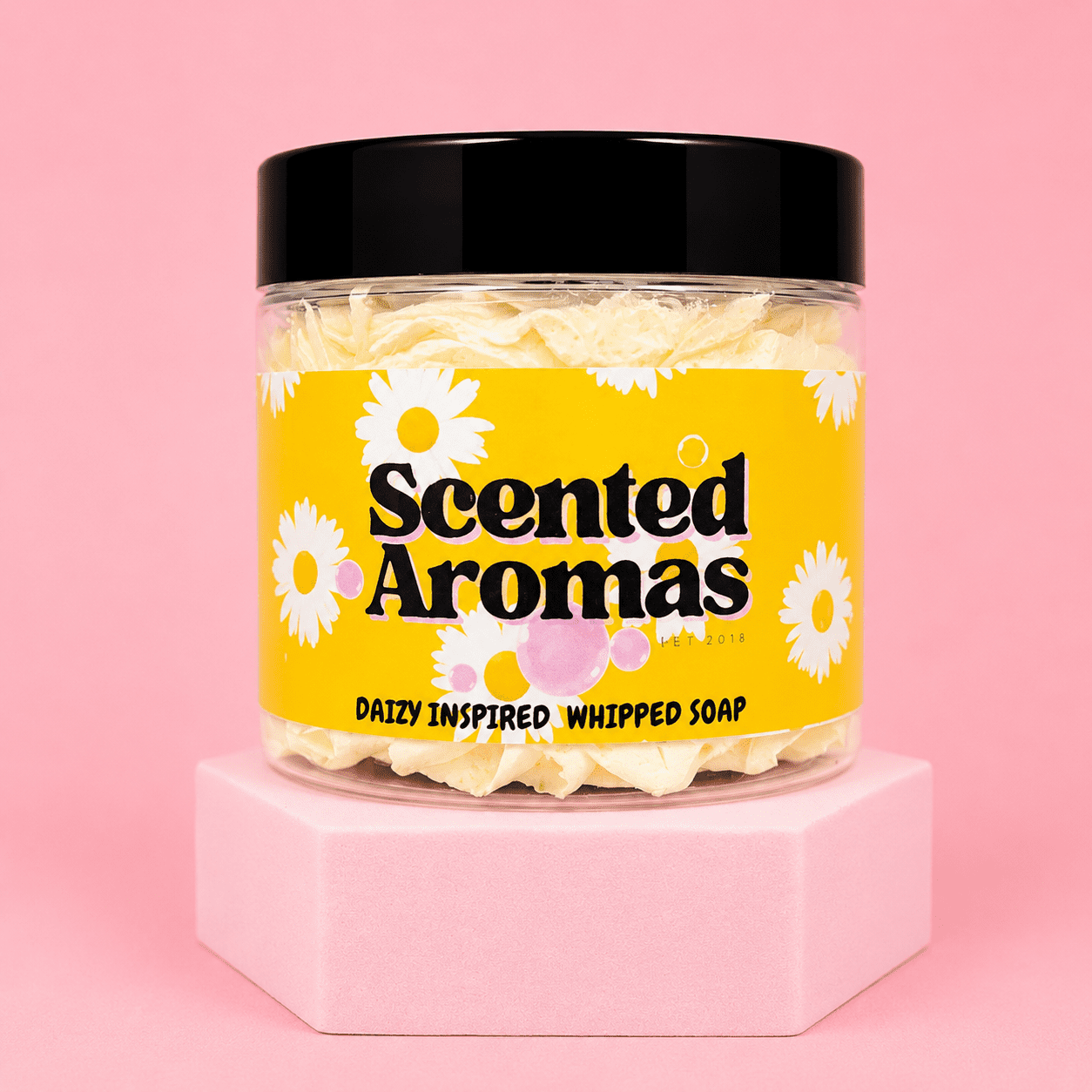 Daisies Perfume Whipped Soap 200g - Scented Aromas