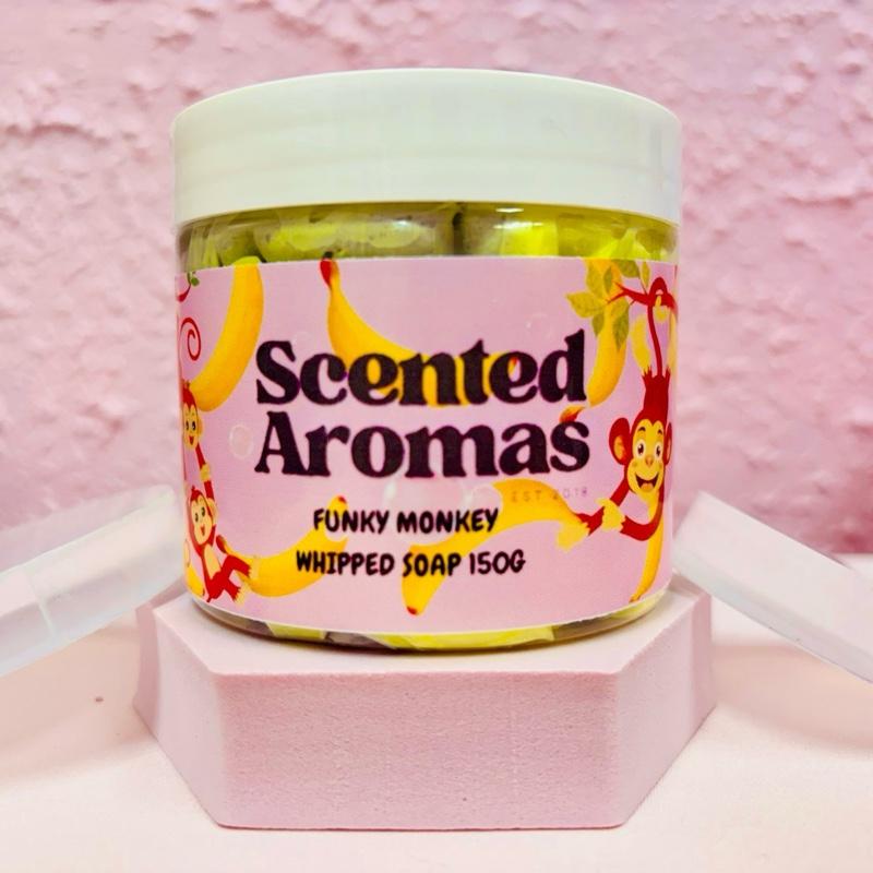 Funky Monkey Banana Whipped Soap 200g
