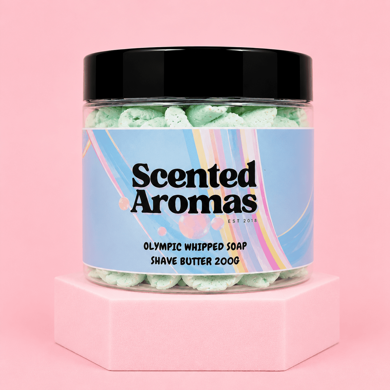 Olympia Whipped Soap 200g - Scented Aromas