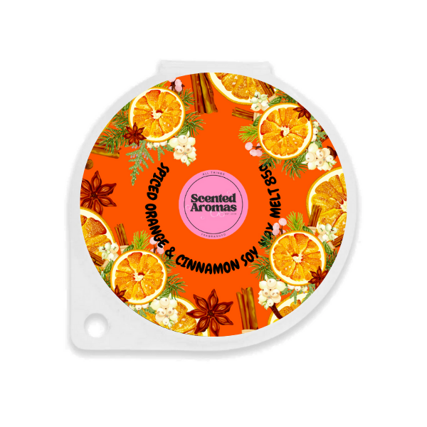 Orange & Cinnamon Soy Wax Melts 85g
