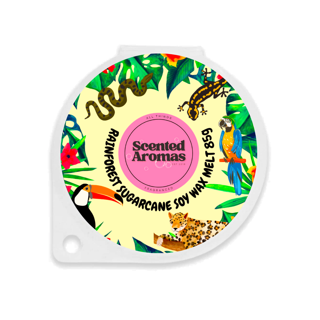 A tropical scent of soy wax melts for your home fragrance