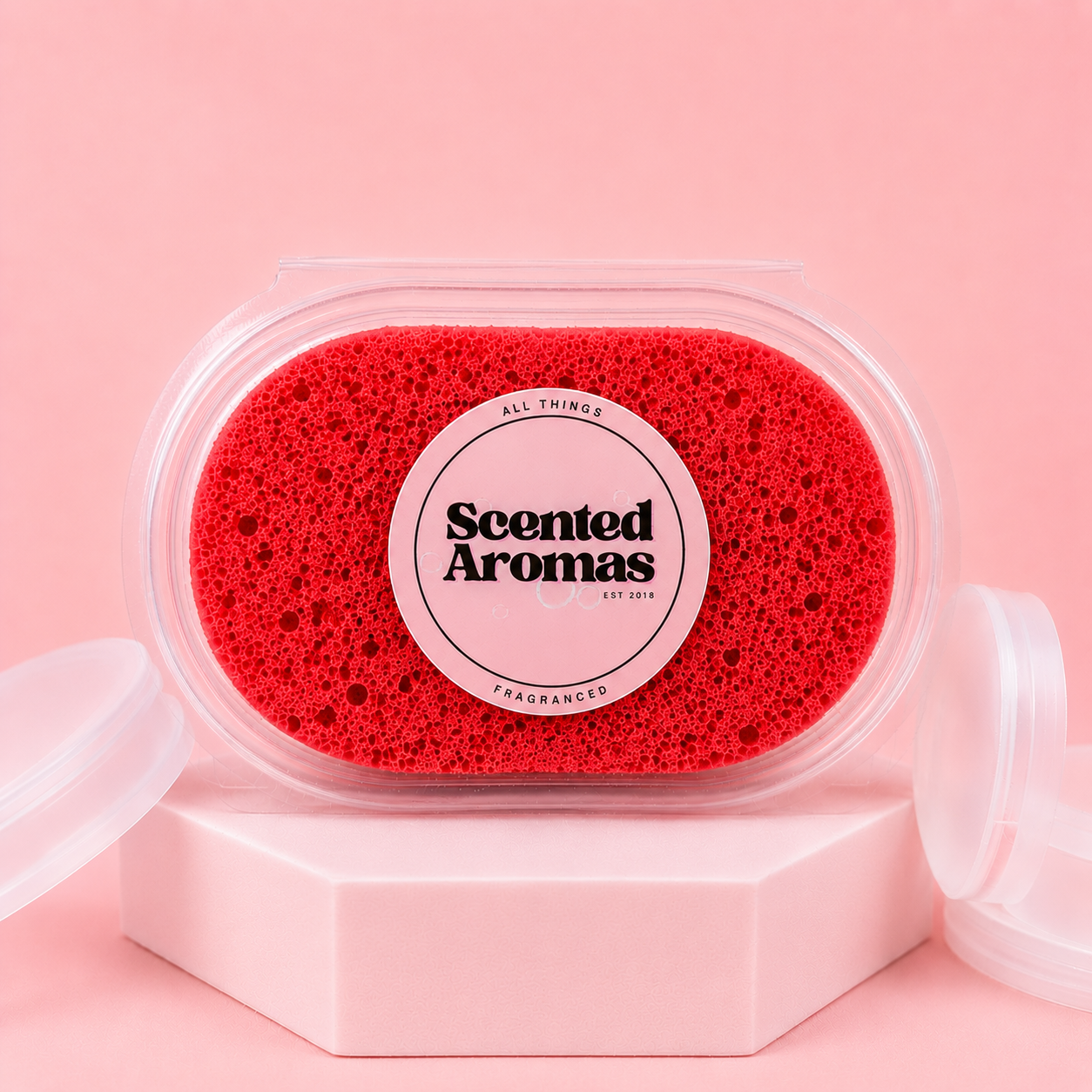Baccarat Rouge Exfoliating Soap Sponge - Luxury Perfume Inspired