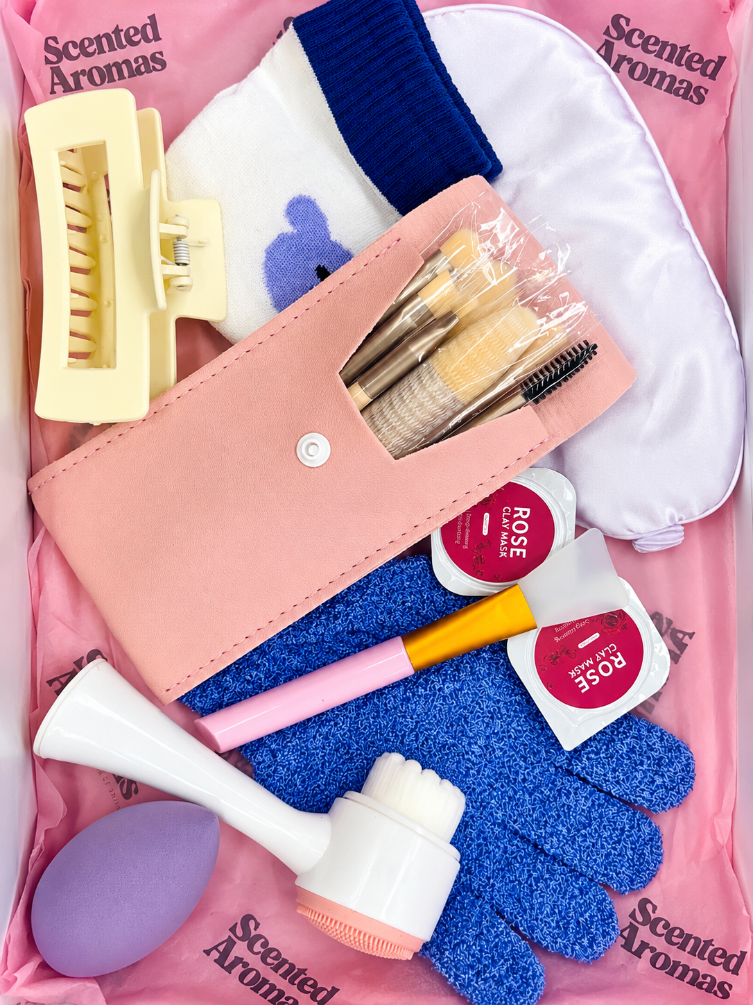 Pamper Night In Gift Set – Self-Care, Birthday & Christmas Gift - Scented Aromas
