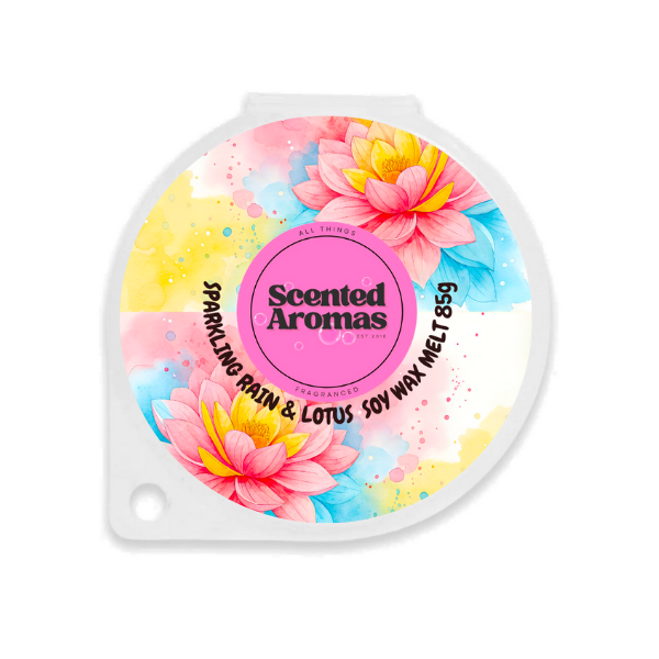 Sparkling Rain & Lotus Soy Wax Melts 85g